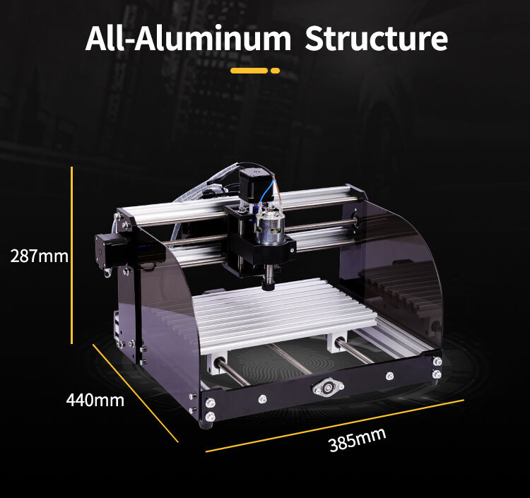 PRTCNC cnc 3018 pro Engraving Machine CNC Router Mini Laser for Wood PVC Paper Leather Bamboo MDF supplier