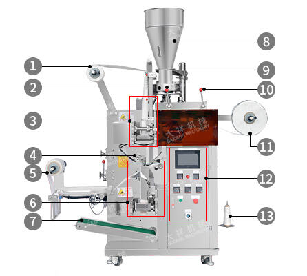 DCK-18 High Speed Custom Service Automatic Inner And Outer Tea Bag Packing Machine supplier