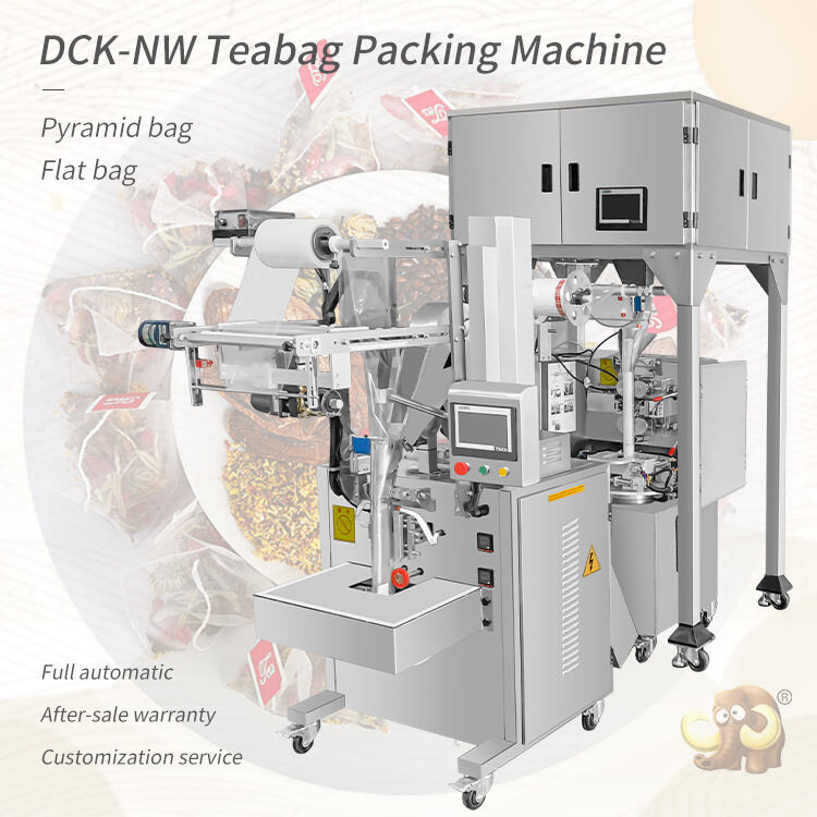 DCK-NW Manufacturer Cheap Multi Heads Pyramids Teabag Automatic Triangle Tea Bag Packing Machine supplier