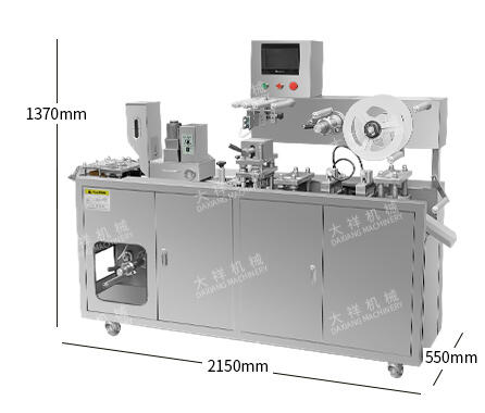 DPP-140 Direct Factory Price for Sale Blister Packing Machine for Med Devices Capsules Tablets Pill factory