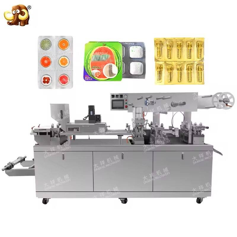 DPP-260 Easy Operation CE ISO Tablet Pill Capsule Blister PVC-alu Seal Packing Machine Guangzhou Factory