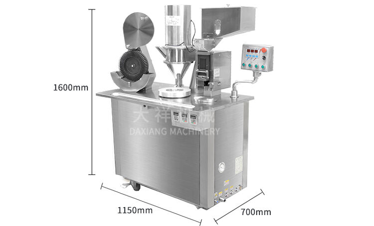 Semi Automatic Pharmaceutical Powder Pill Soft Hard Gelatin Capsule Filling Machine Semi Automatic Pharmaceutical Medicine Powder 00 Hard Gelatin Capsule Filling Machine details