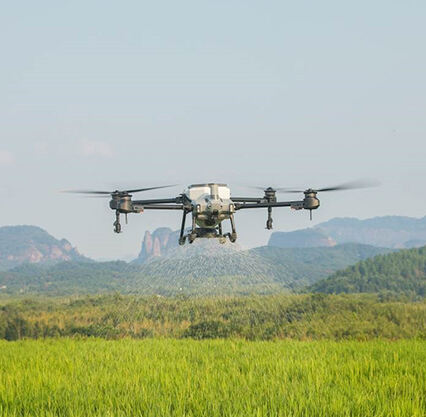 Remote control plant protection agricultural UAV Large capacity 50L large spraying machine fertilization and sowing UAV