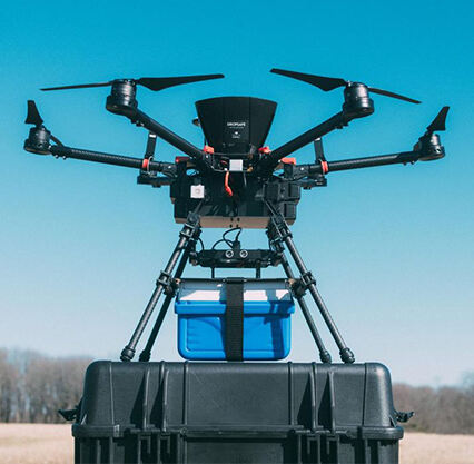 Remote control plant protection agricultural UAV Large capacity 50L large spraying machine fertilization and sowing UAV