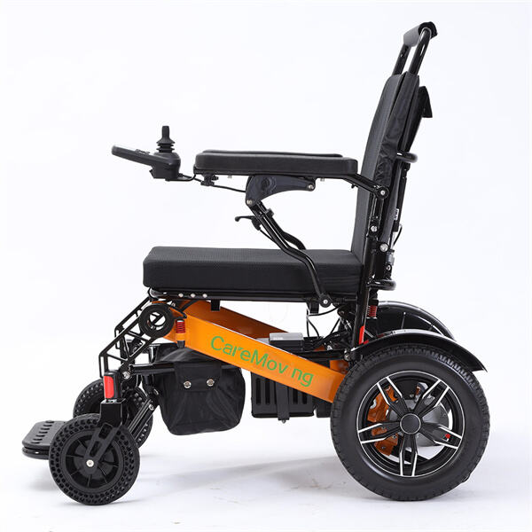 Le fauteuil roulant électrique pliable