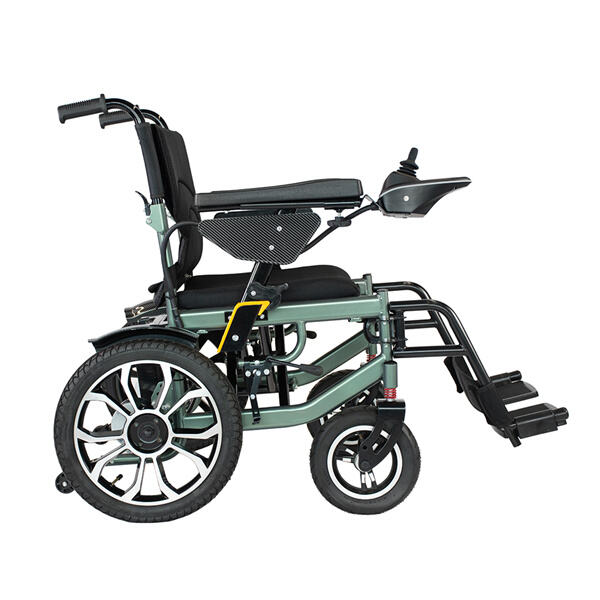 Experience newfound freedom with a foldable power wheelchair