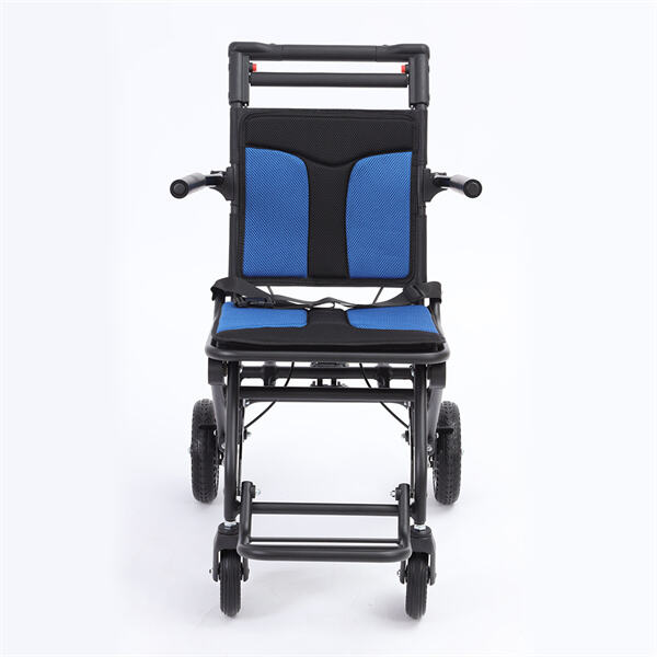 Оставайтесь активными и независимыми с портативным транспортным инвалидным креслом