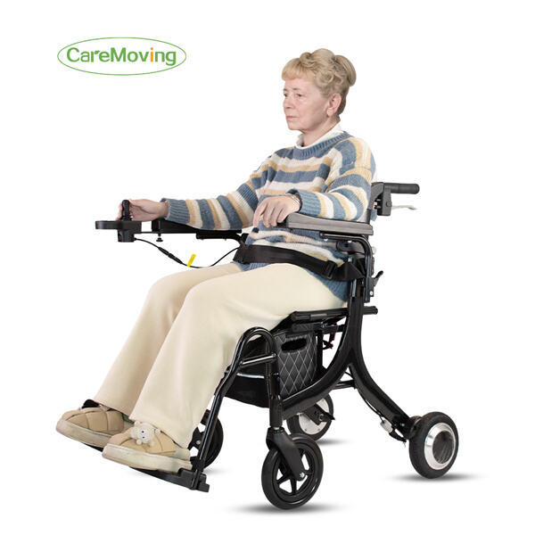 A Walking Aid and Comfortable Chair in One