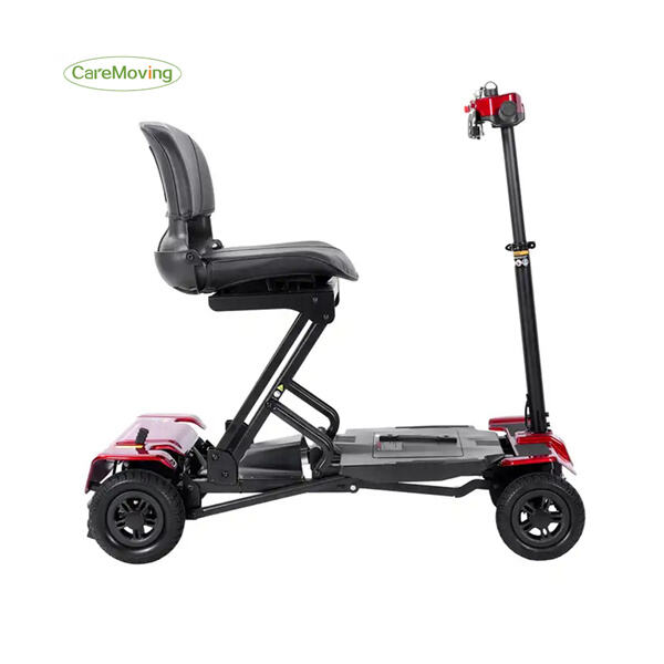 Convenient and easy-to-use lightweight disability scooter