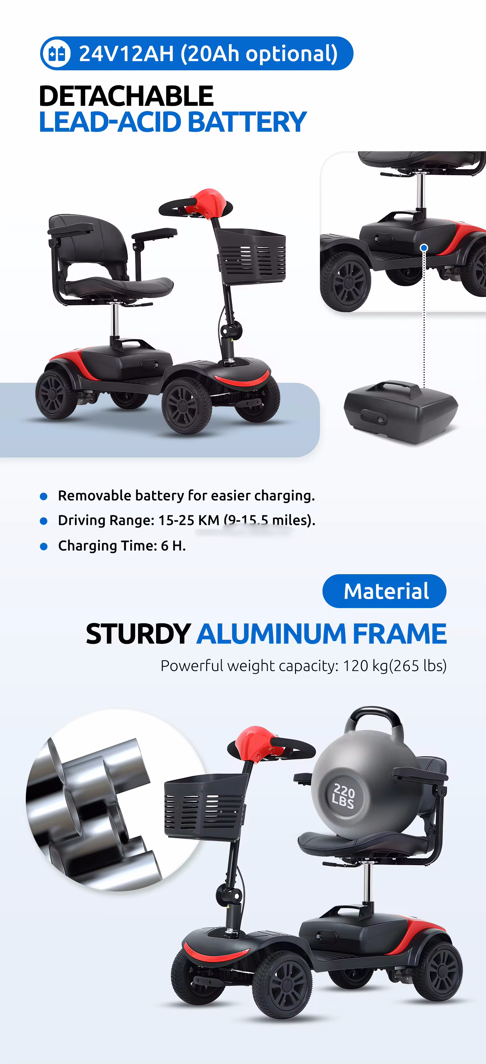 New product elderly mobility scooter 4 wheel electric mobility scooter  fordin seniors disabled manufacture