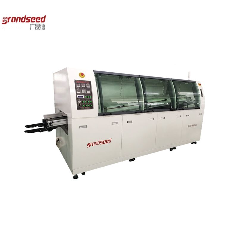 Button type large lead-free double wave soldering machine GSD-350R
