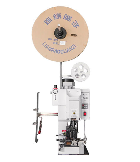 Sheath wire peeling terminal series