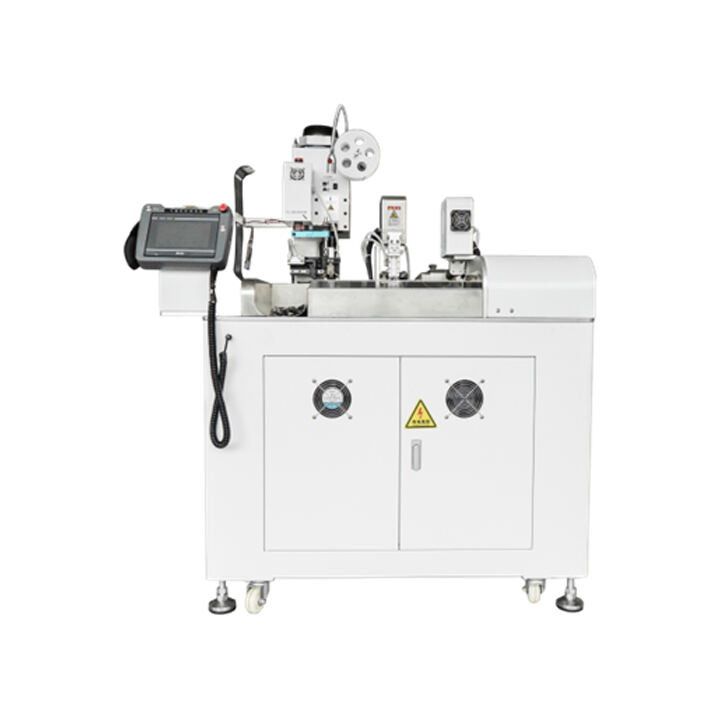 Fully Automatic Single-head Wetting and Bushing Terminal   Crimping Machine