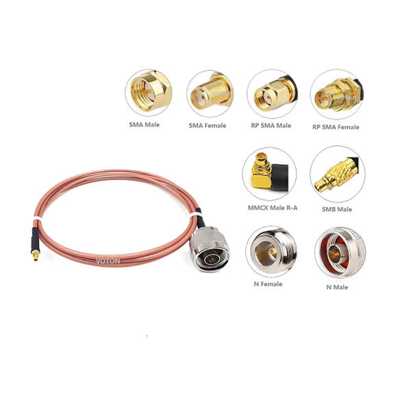 Simplify your cable management with a convenient male to female coaxial connector