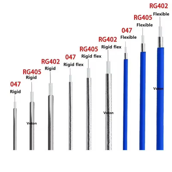 Understanding the differences between semi rigid and flexible RF cables.