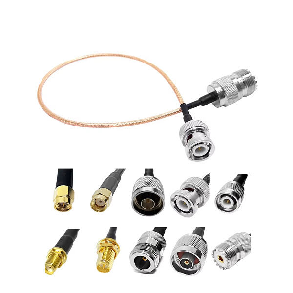 Experience increased signal strength and clarity with a quality male to female coaxial cable