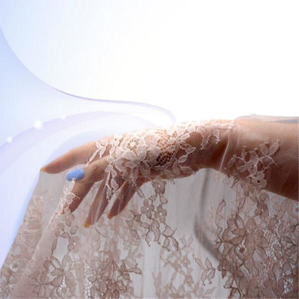 The Romance of Cotton Lace White