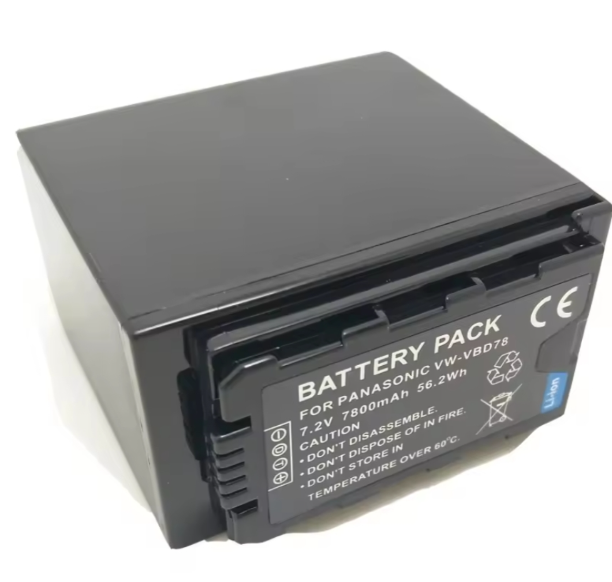 HSU VW-VBD58 AG-VBR59 batterie de caméscope numérique pour Pana sonic AJ-HPX260MC HPX265MC PX27 PX298 AG-FC100 batterie VW-VBD29 VBD78