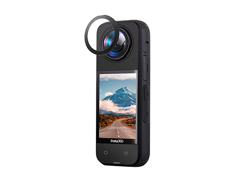 Miroir de protection rotatif en plastique HSU pour Insta360 X4 (version officielle Premium)