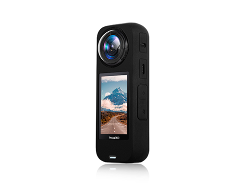 Miroir de protection optique rotatif en verre trempé HSU pour Insta360 X4 (version officielle Premium)