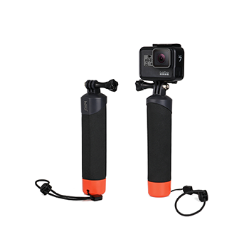 HSU Floating Hand Grip Waterproof Monopod Compatible with GoPro Hero 10 Black/Hero 9 Black, Handle Mount for Hero 8/7/6/5/4/ AKASO Campark Osmo Action Camera/Xiao Yi Action Camera