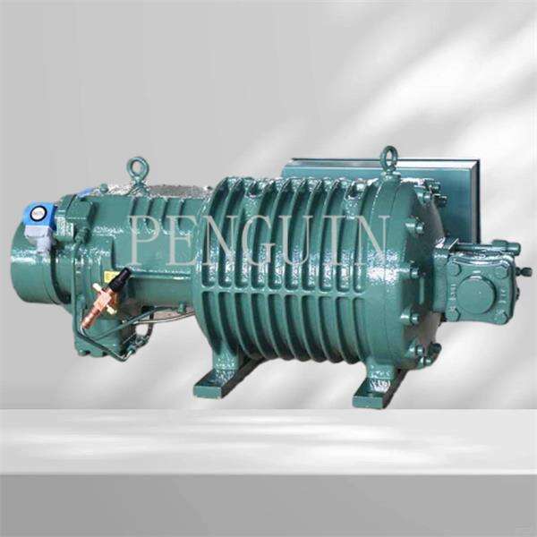 Smooth operation and low maintenance with hermetic screw compressors