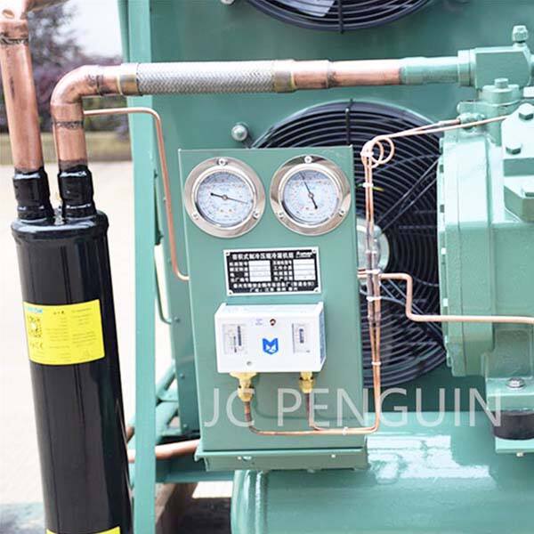 Energy-efficient options for refrigeration compressor condensing units