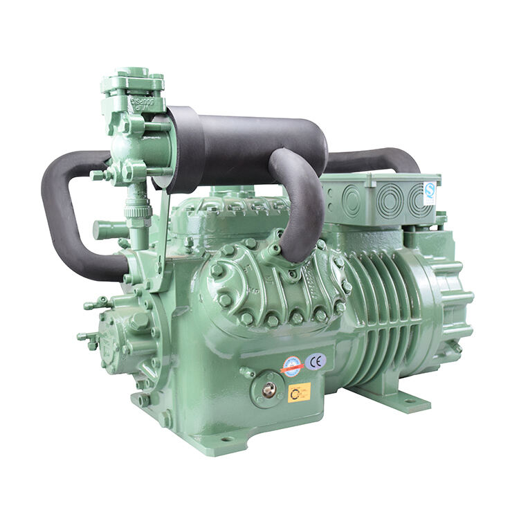 30hp BlTZER Double Stage Compressor For Cold Semi Hermetic Two Stage Refrigeration Compressor