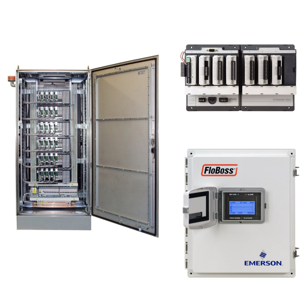 DCS Control Systems With FloBoss 107 Flow Manager Instruments Remote Automation Solutions For DCS Control Cabinet details