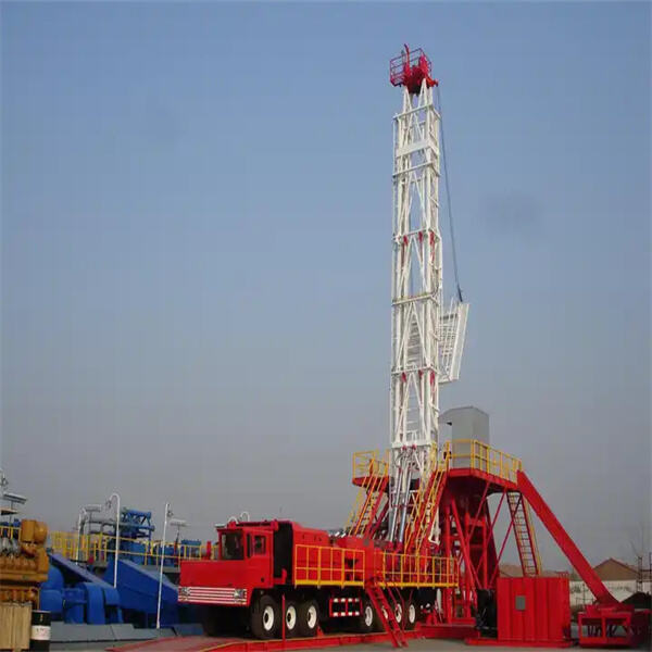 The bore well machine is capable of drilling through a variety of soil types