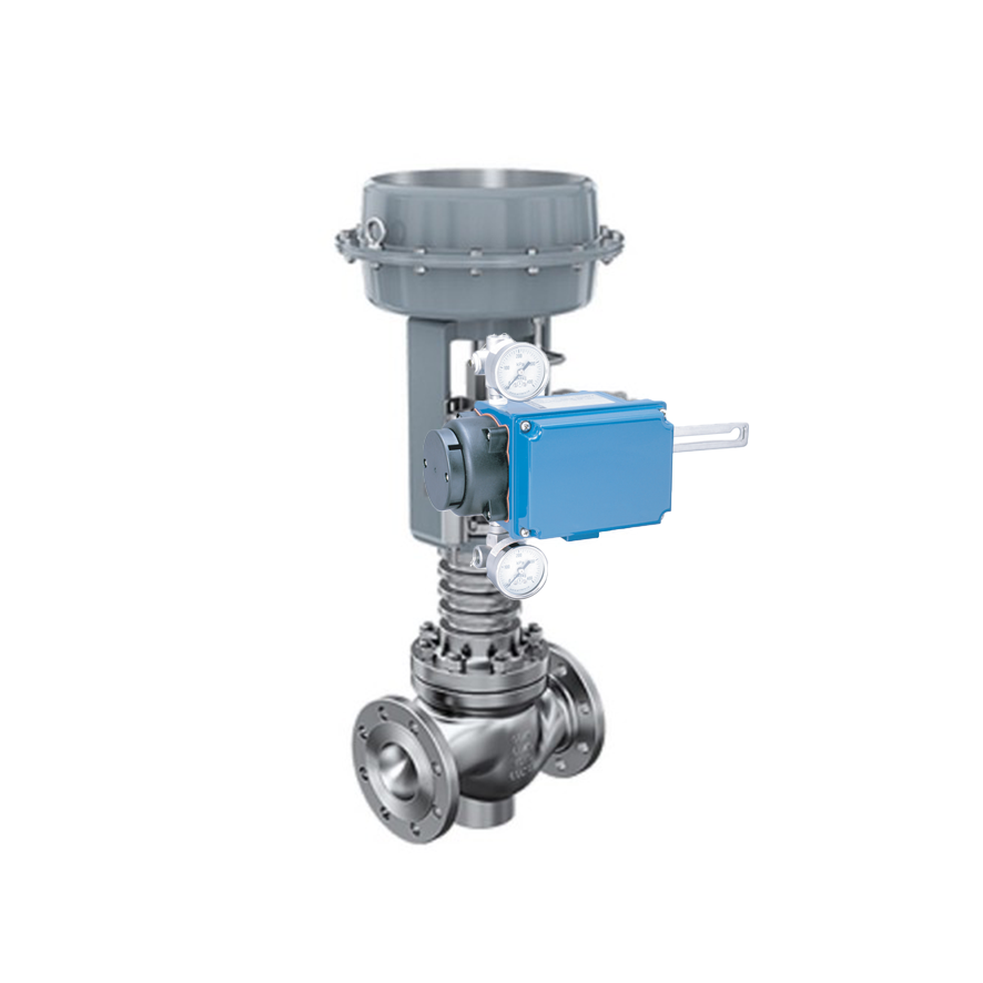 Control Valve With pneumatic actuator And AVP100,AVP102 Pneumatic Smart Valve Positioner With Good Price factory