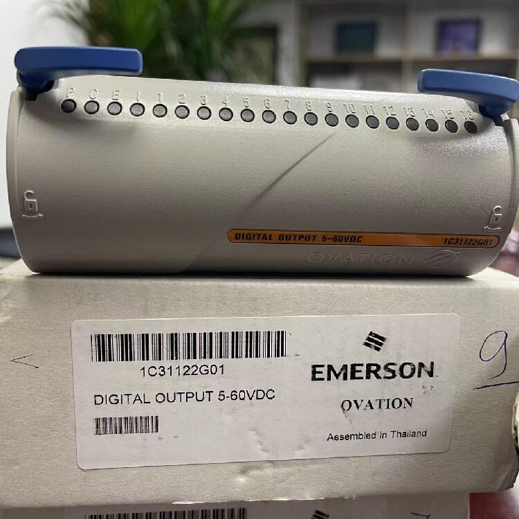 EMERSON Ovation controller 5X00062G01 1C31232G01 OCC100 Machinery Health  Monitor for Water and Wastewater Industries DCS system details