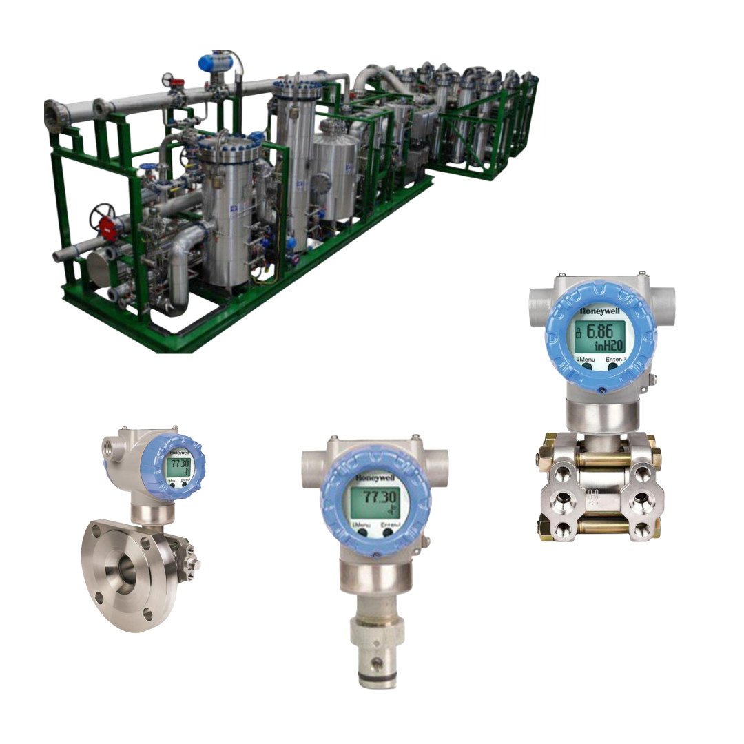 Fuel Gas  Skids With Honeywell  ST700  SmartLine Pressure Transmitters Include Absolute Pressure Gauge Pressure Flange Mount factory