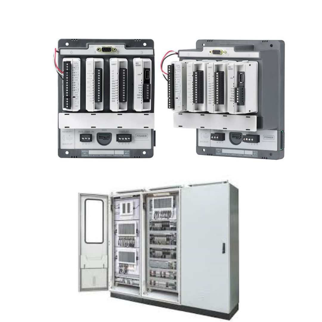 DCS Control Systems With FloBoss 107 Flow Manager Instruments Remote Automation Solutions For DCS Control Cabinet supplier