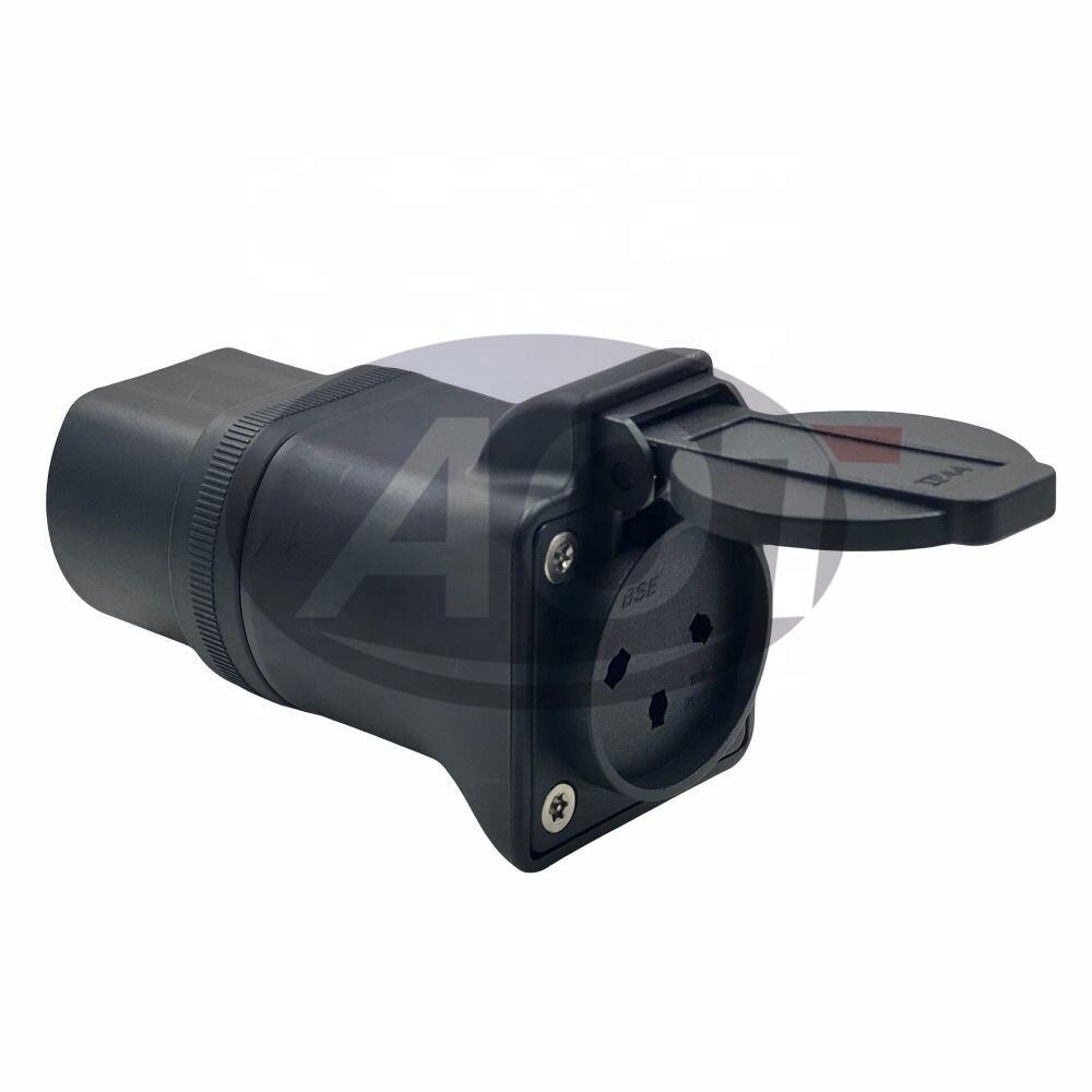 AOTAI EV Charger Type 2 til Israel Type H Socket EV Plug Converter Connector-adapterdetaljer