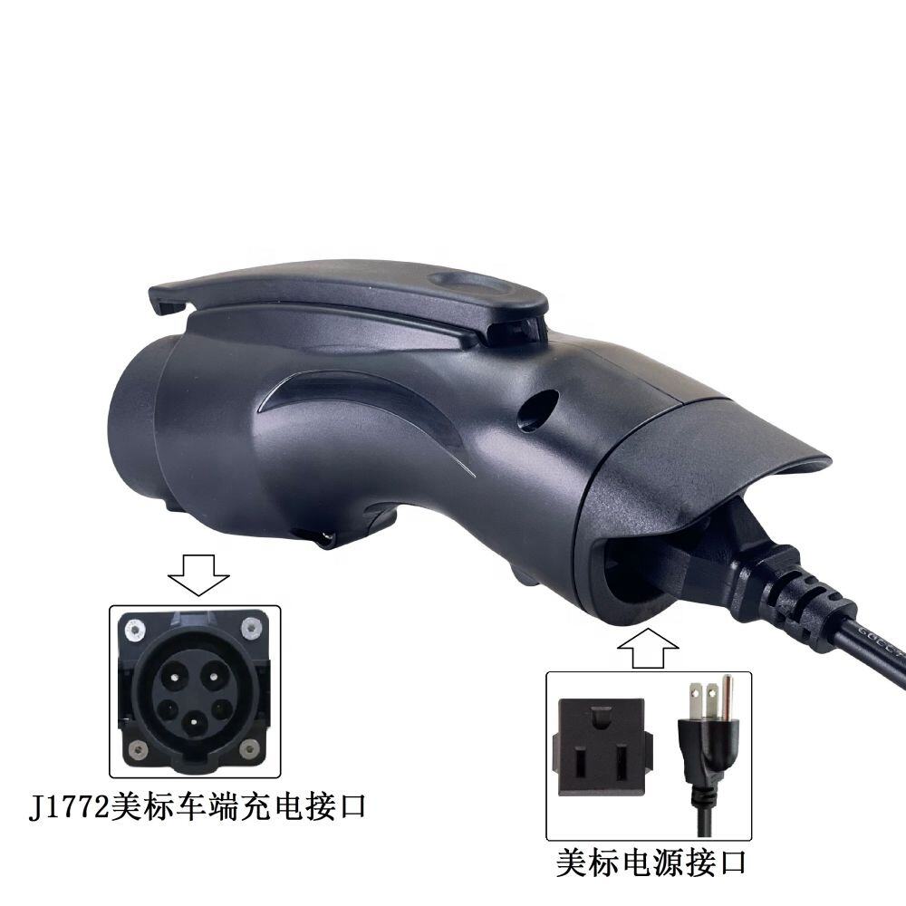 V2L J1772 16Amp Vehicle to Load Adapter Electric Car Side Discharger Plug Type 1 EV Charger with US Socket manufacture