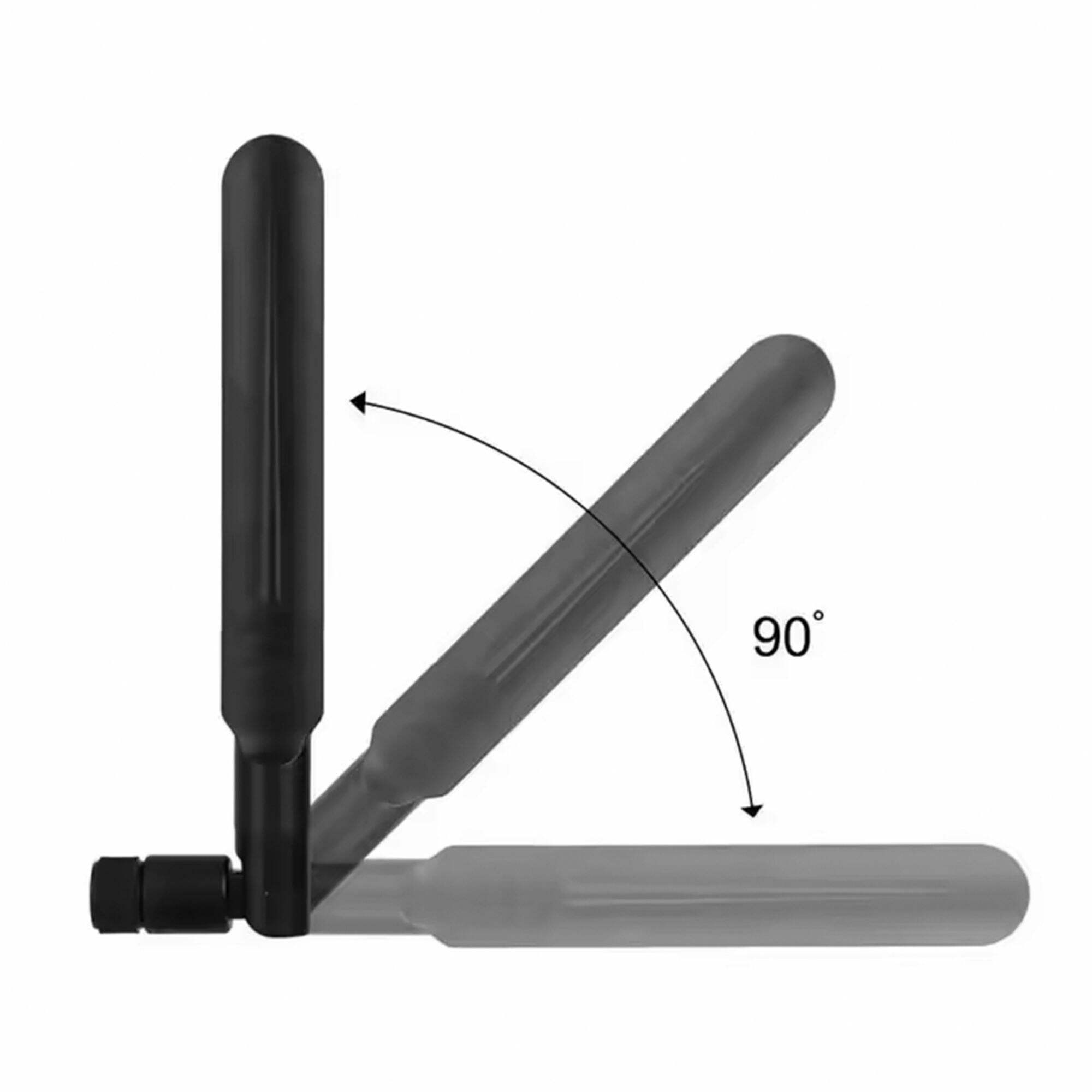 Nelawya 4G LTE/5G Sub-6 Antena SMA TS9 Conector Broadband 8dbi 600-3980MHz Antena Con Base Magnética Cable De 2 M Para Routers Industriales Móviles Inalámbricos Netgear Huawei ZTE Celular
