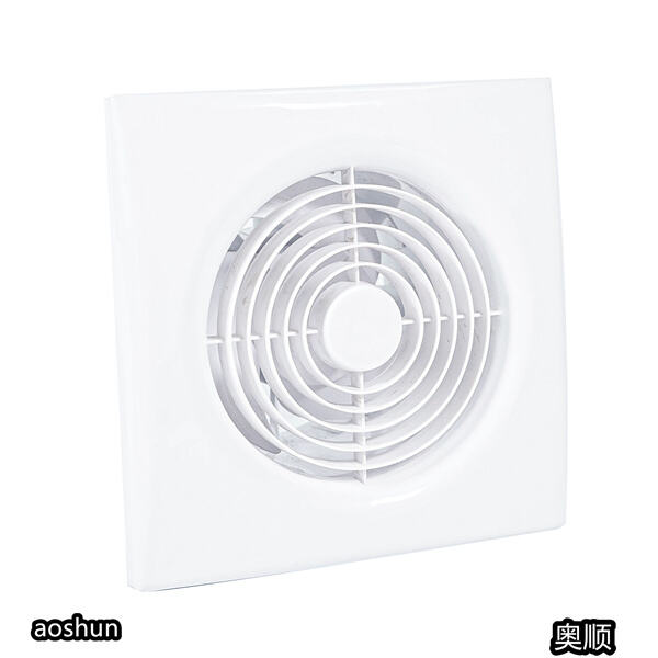 Usage and safety of a quiet bathroom extractor fan