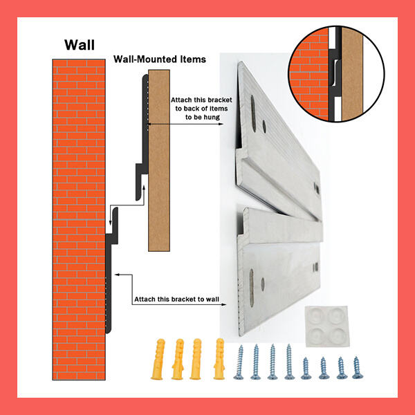Say Goodbye to Wobbly Frames and Crooked Mirrors with Hangman Heavy Duty Mounting Hardware