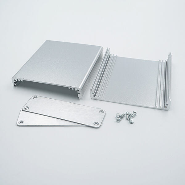 Easily transport your electronics with a lightweight aluminum enclosure box.
