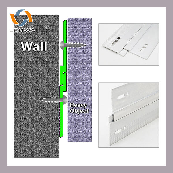 Durable support for hanging heavy items
