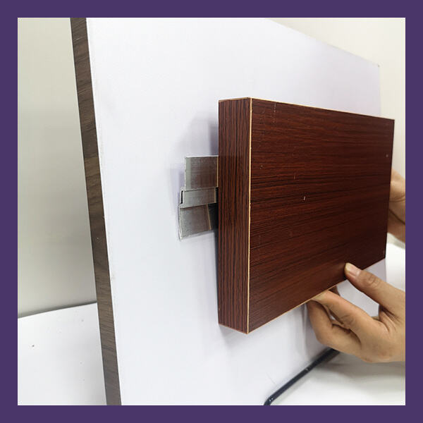 Achieve a sleek and modern look with the sleek design of the z clip mounting bracket.
