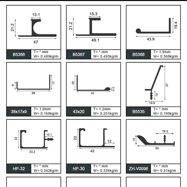 Simple to work with Handle Aluminum