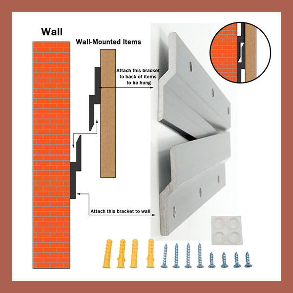 Versatile Hanging Solutions with Aluminum Z Clips