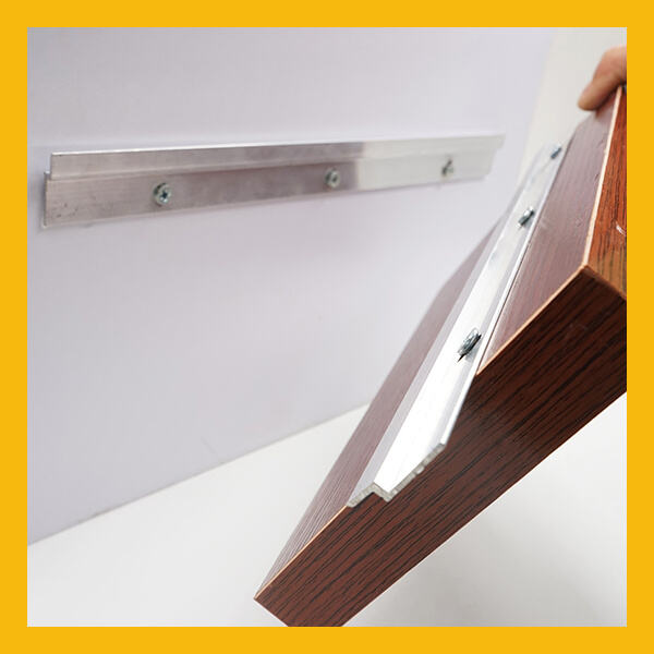 Effortlessly Hang Glass Shelving with Glass Z Clips