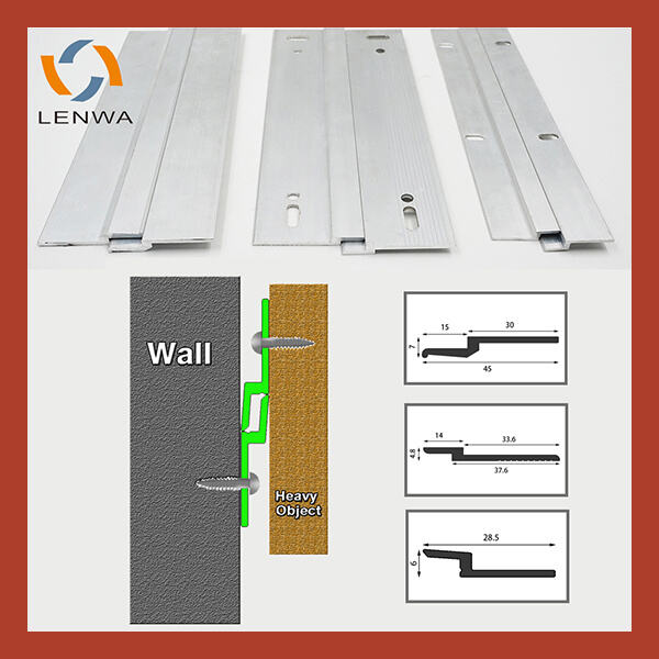 The Z Clip Wall Mount provides a modern and streamlined look to any room.