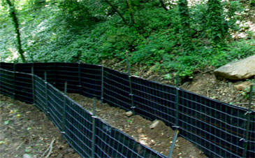 Direct Factory Supply Wire Backed Silt Fence details