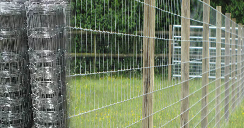 Hot Dip Galvanized Woven Field Deer Fence With Factory Price factory