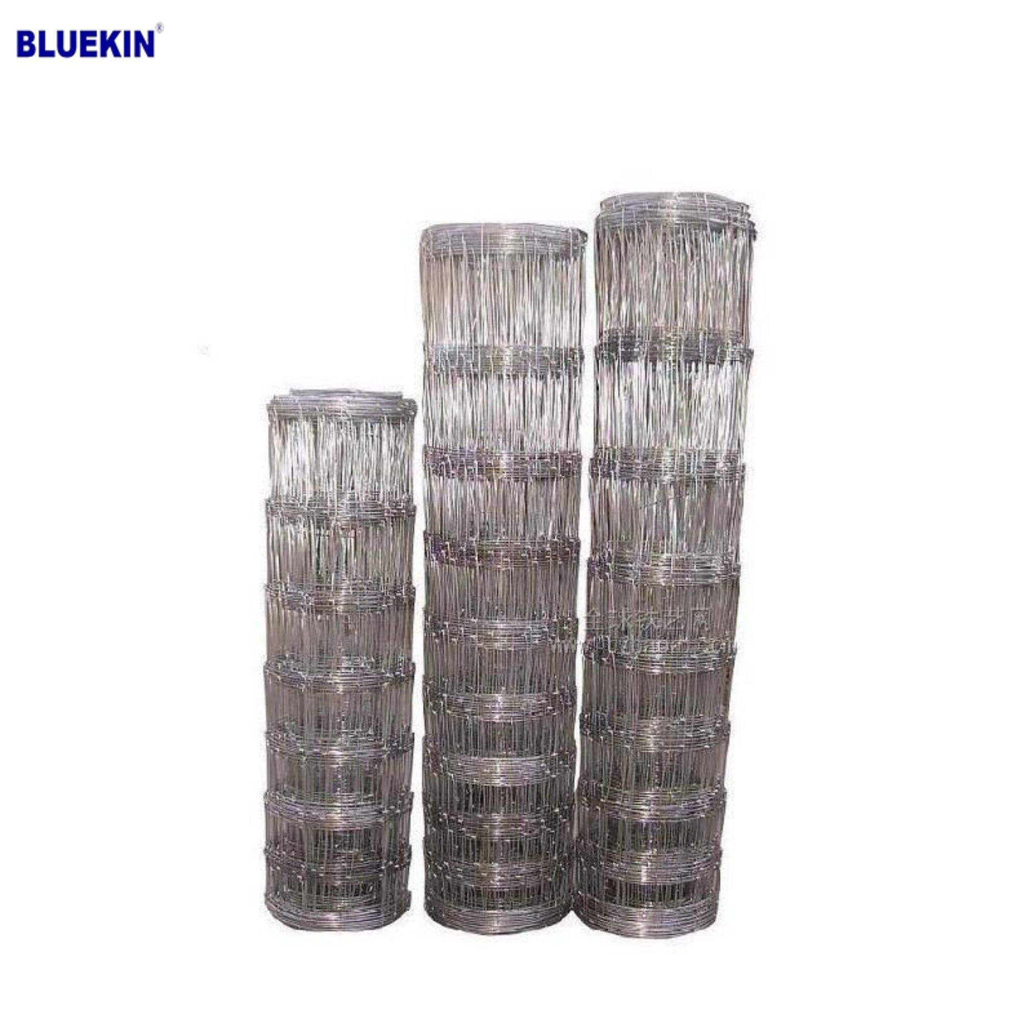 hot dipped galvanized heavy duty fixed knot woven wire field game fence