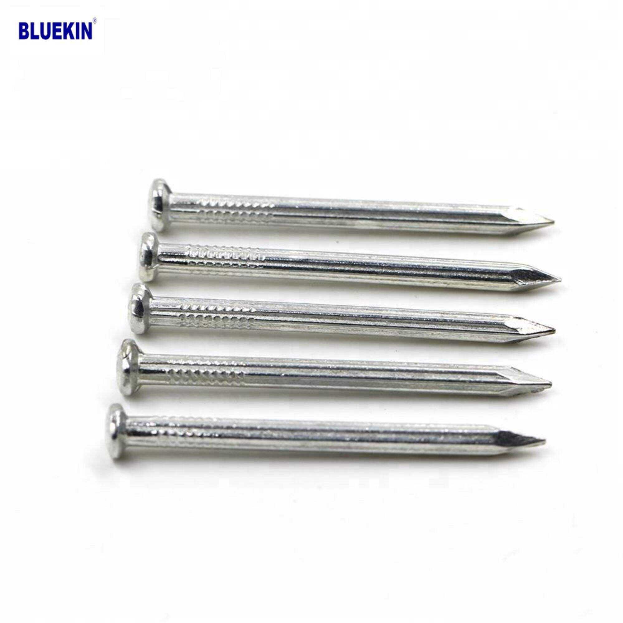 Polished Bright Brad Head Nail Galvanized Hardened concrete steel nail